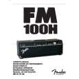 FENDER FM100H Instrukcja Obsługi