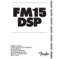 FENDER FM15DSP Instrukcja Obsługi